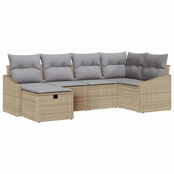 Maison Exclusive - Set med soffor 6 st polyrotin