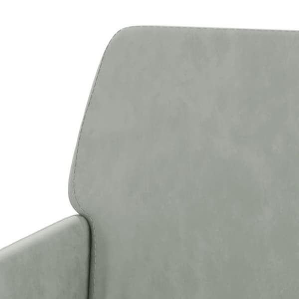 Maison Exclusive - Ljusgrå fåtölj 62x79x79 cm Sammet