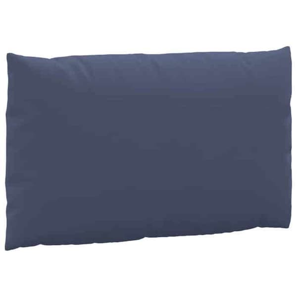 Maison Exclusive - Palettkuddar set om 2 marinblå tyg