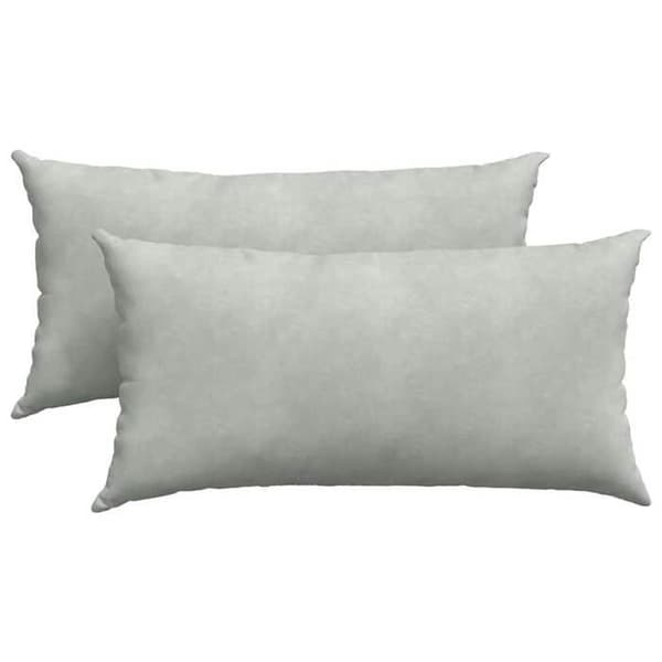 Maison Exclusive - Soffkuddar 2 st Ljusgrå 80 x 40 cm Ljusgrått