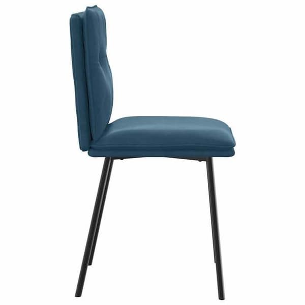 Maison Exclusive - Ruokatuolit 2 kpl Sininen Sametti