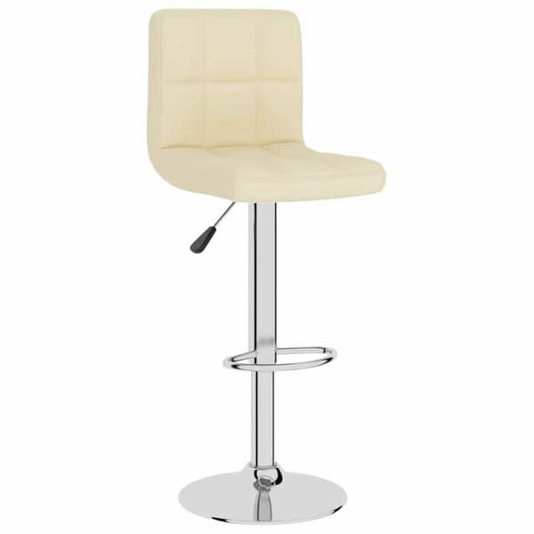 Maison Exclusive - Barstolar set om 2 kräm tyg