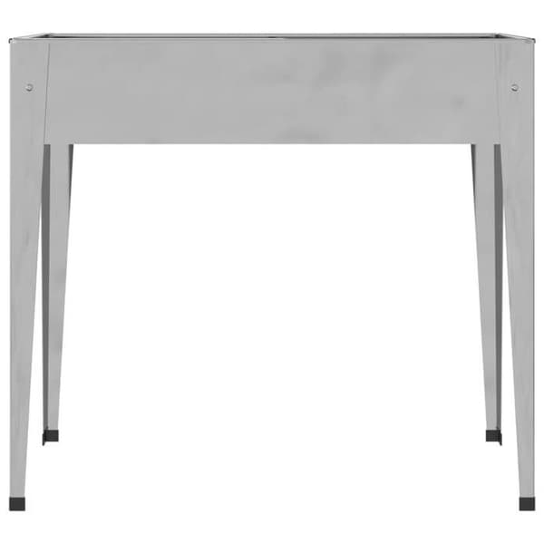 Maison Exclusive - Blomlådor 2 st Galvaniserat stål