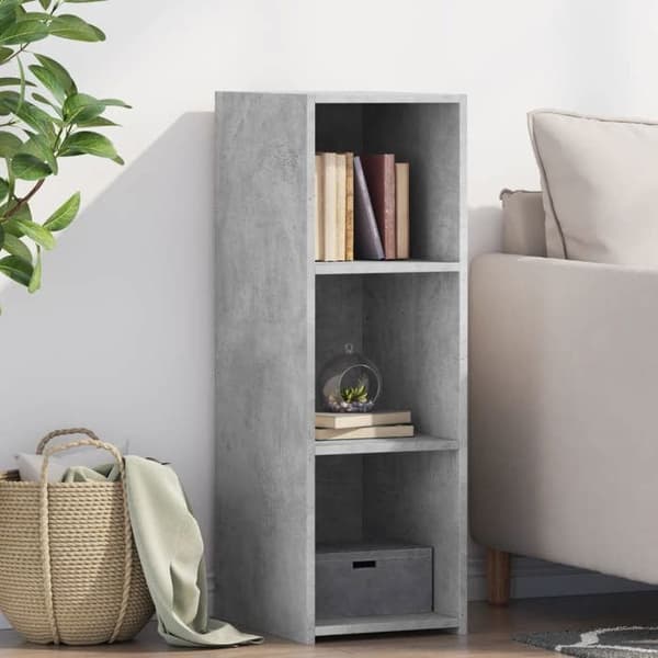 Maison Exclusive - Buffet grå beton 30x41x93 cm ingeniørtræ