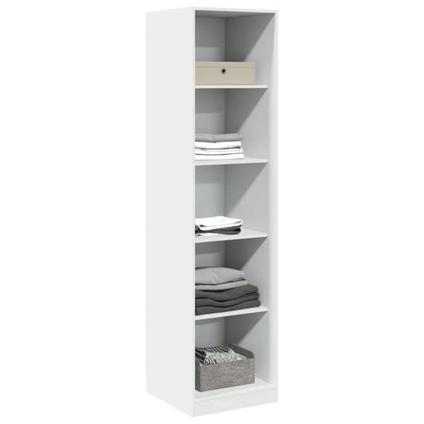 Maison Exclusive - Garderob Vit 50x50x200 cm Ingenjörsträ