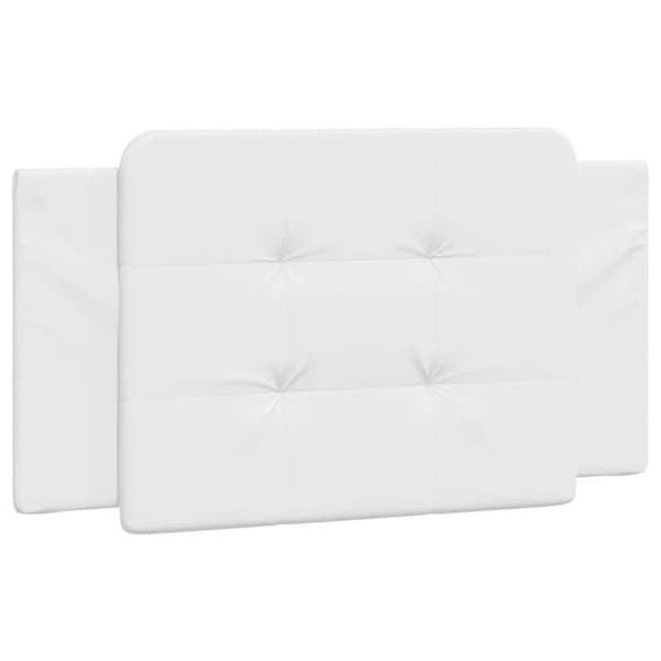 Maison Exclusive - Sänggavelkudde Zadar vit 100 cm konstläder Vit