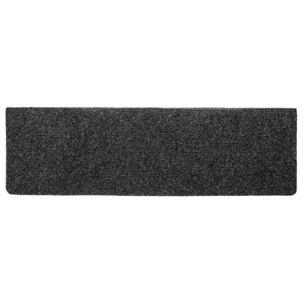 Selvklæbende trappetæpper - Eksklusivt hjem - 5 stk. - 65x21x4 cm - Mørkegrå Mörkgrå