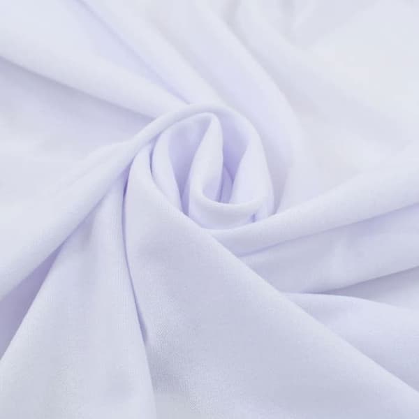 Maison Exclusive - Elastiska bordsdukar med kjol 2 st 120x60,5x74cm Vit Vit