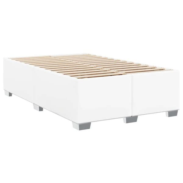 Maison Exclusive - Sängram utan madrass vit 120x200 cm konstläder