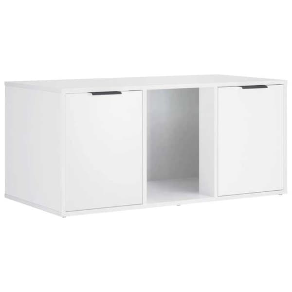 Maison Exclusive - Möbel för kattlåda Vit 100 x 49 x 45 cm Vit