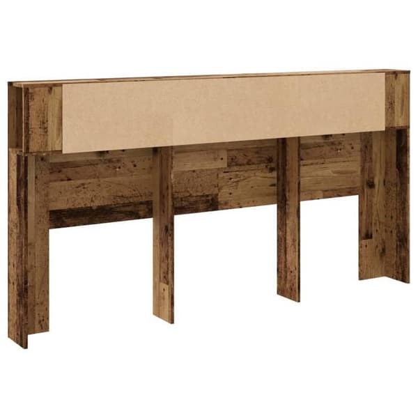 Hovedgærde bibliotek - EKSKLUSIV HUS - 200×18,5×102,5 cm - Gamle træ - 3 rum - Spånplader Gammalt trä
