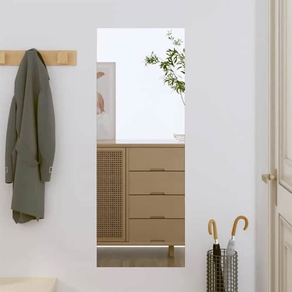 Maison Exclusive - Väggspegel 30x80 cm rektangulär glas