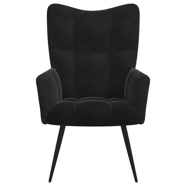 Maison Exclusive - Sort Velour Relaxationsstol