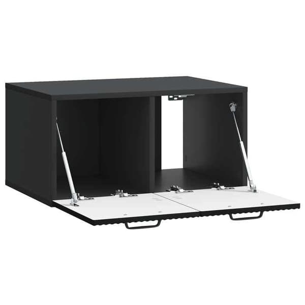 Maison Exclusive - Væghængt TV-møbel Sort 59,5 x 41 x 30 cm Ingeniørtræ