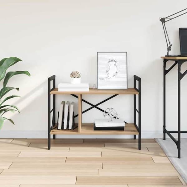 Maison Exclusive - Reol 3 niveauer 75 x 30 x 58,5 cm Ingeniørtræ