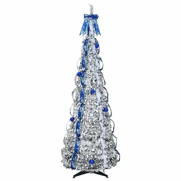 Maison Exclusive - Konstgjord Julgran Vit 210 cm PVC Vit