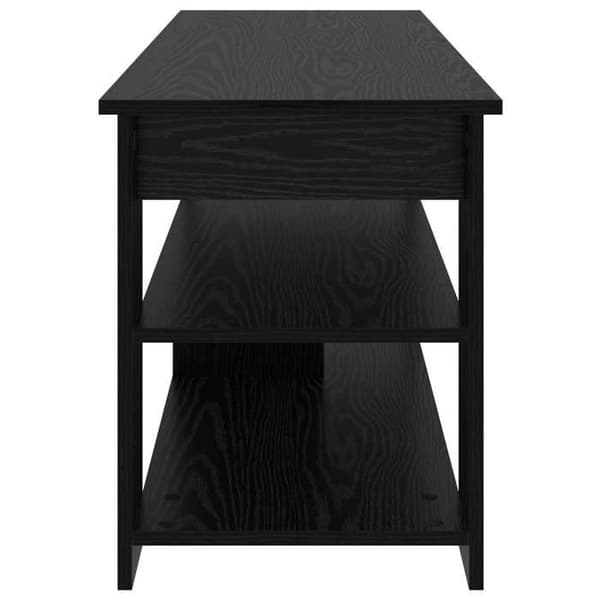 Maison Exclusive - TV-stativ i sort egetræ 100 x 40 x 50 cm svart ek