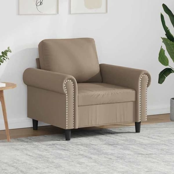 Maison Exclusive - Fauteuil Cappuccino 60 cm Similicuir