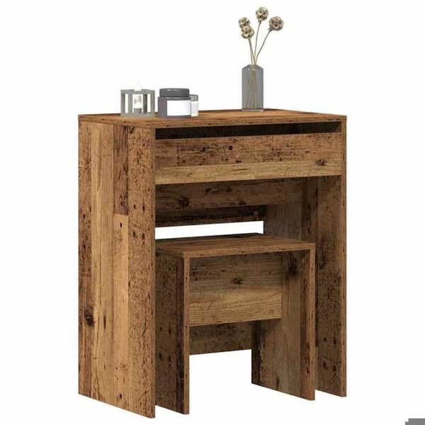 Frisör - EXKLUSIVT HUS - Modell 2 pc - Ingenjörsträ - 60 x 40 x 75 cm - Modern design