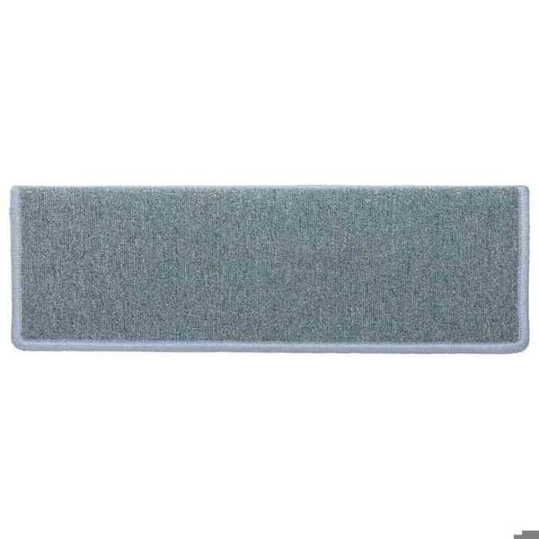 Maison Exclusive - Trappmatta 15 delar 65 x 21 x 4 cm Rektangulär kant havsblå