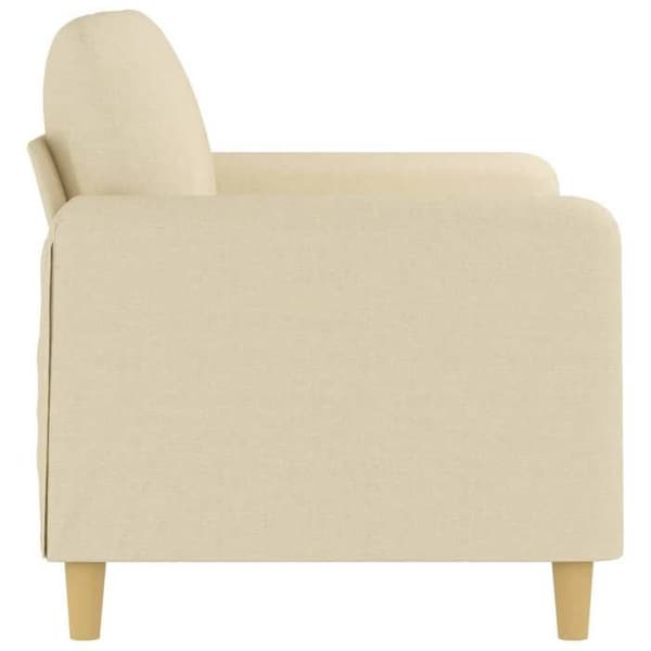 Maison Exclusive - 2-personers sofa Creme 120 cm Stof
