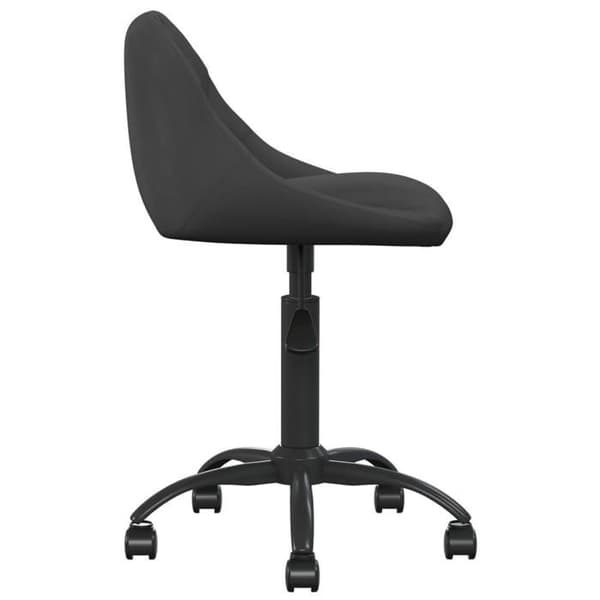 Maison Exclusive - Kontorstol Sort Velour