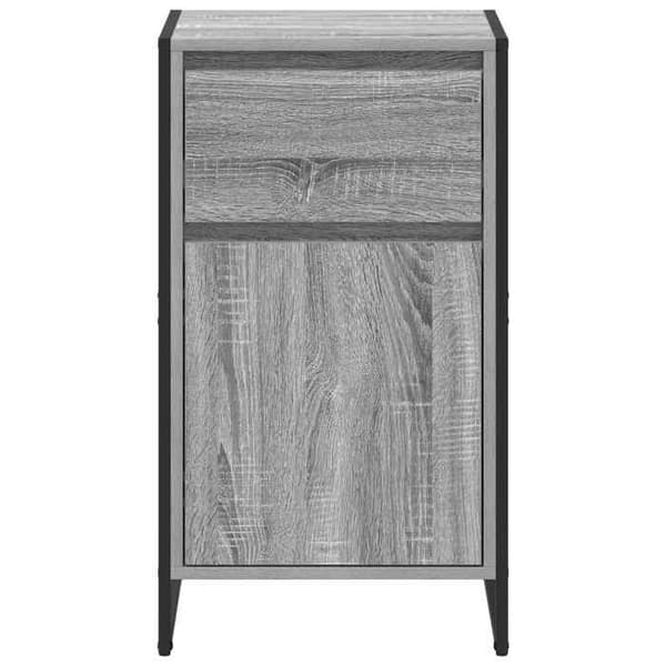 Buffet - EKSKLUSIVT HUS - Sonoma - Grå Sonoma - 43 x 36 x 75,5 cm - Industriel stil Gris Sonoma