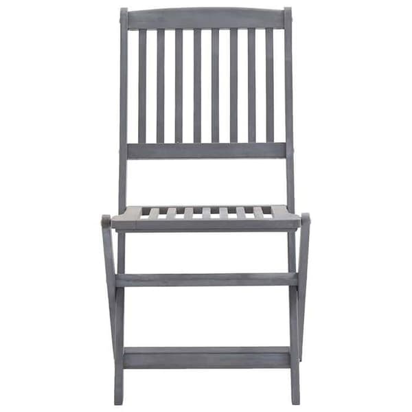 Maison Exclusive - Fällbara utomhusstolar set om 6 och kuddar i akaciaträ