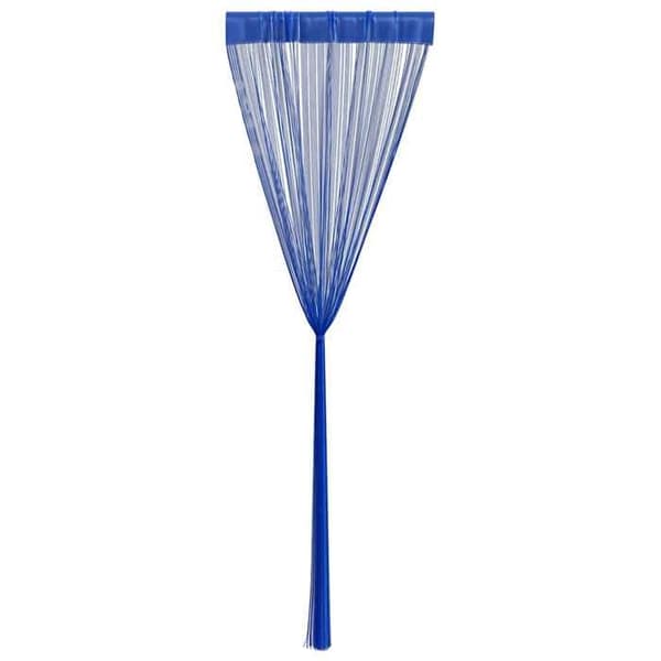 Gardiner i tråd - Eksklusivt hus - 100 x 250 cm - Blå - 100% polyester Blå