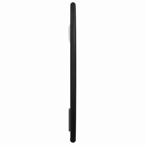 Maison Exclusive - Vægspejl Sort Ø 20 cm Rund Svart