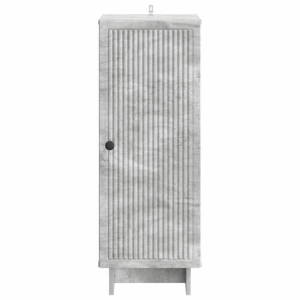 Maison Exclusive - Buffet Grå beton 33 x 34,5 x 90 cm Ingeniørtræ