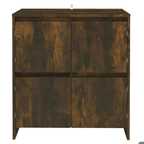 Maison Exclusive - Buffé Ek rökig 70x41x75 cm Ingenjörsträ
