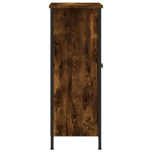 Maison Exclusive - Buffé i rökig ek 70x30x80 cm ingenjörsträ