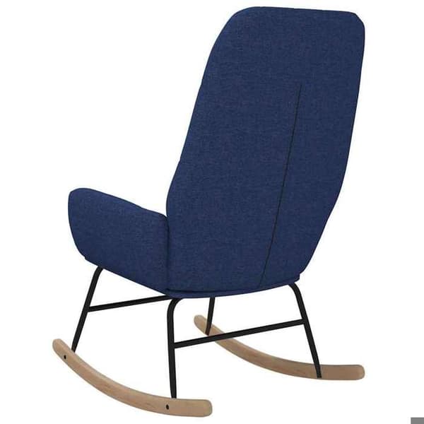 Maison Exclusive - Sininen kangas keinutuoli