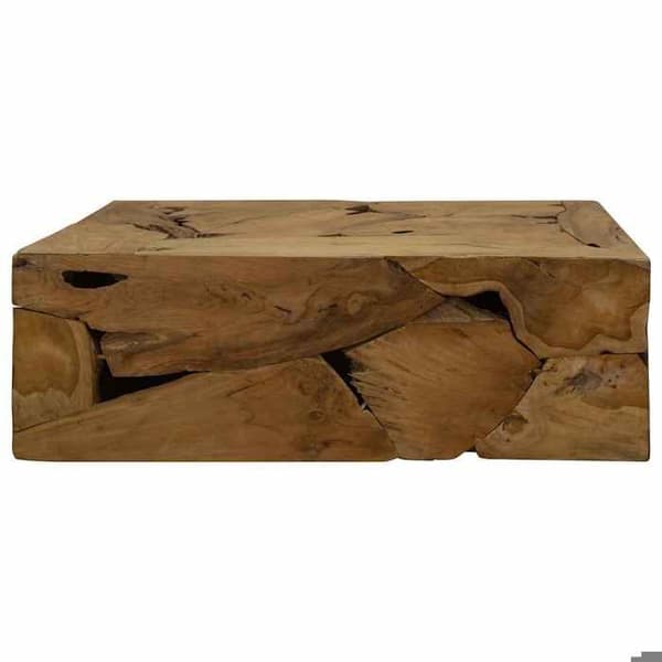 Maison Exclusive - Sofabord 90x50x30 cm Ægte Teaktræ Brun brun