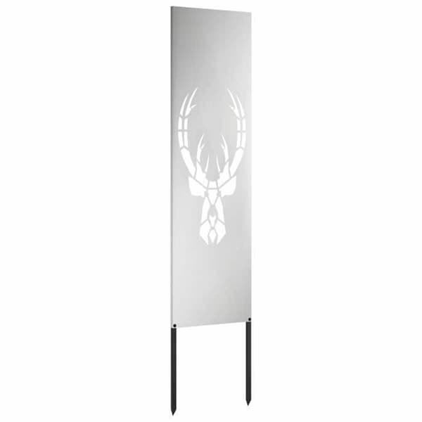 Maison Exclusive - Silverfärgad trädgårdsskyddsskärm 32 x 140 cm Silver