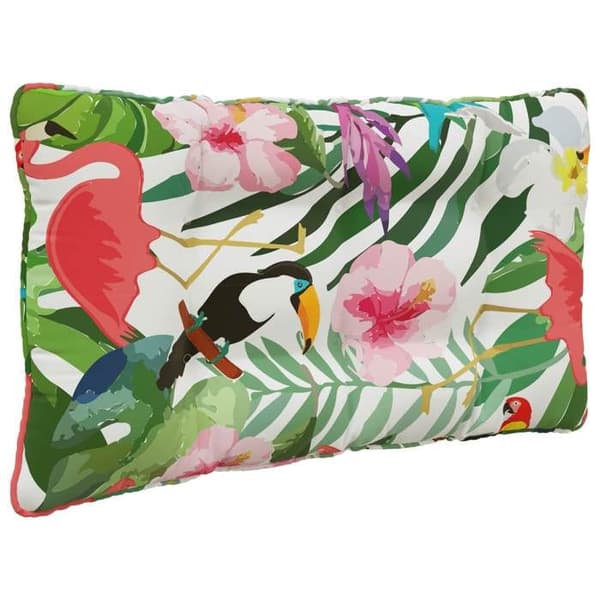 Maison Exclusive - Ulkokäyttöön tarkoitettu värikäs polyesterinen sohvatyyny 80 x 68,5 cm Färgad