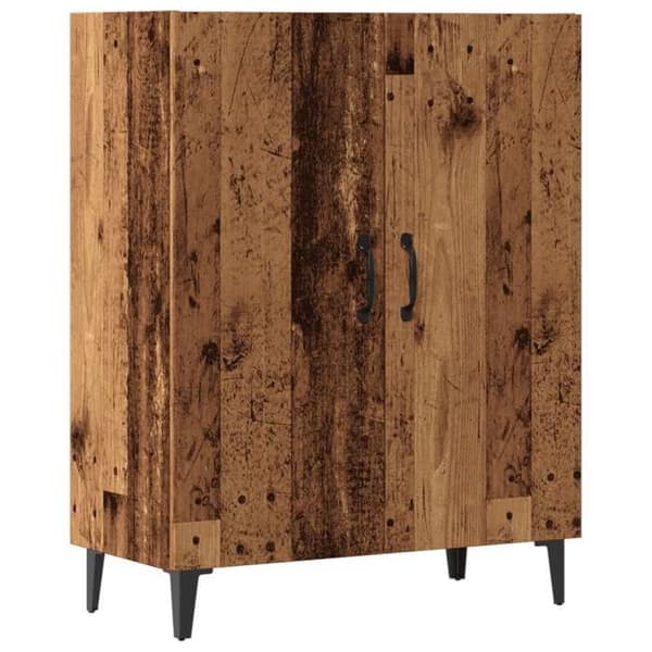 Maison Exclusive - Buffé gammalt trä 70x34x90 cm ingenjörsträ