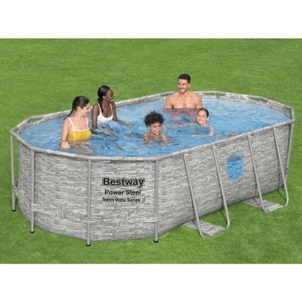 Bestway Power Steel poolset 427x250x100 cm100 [cm]