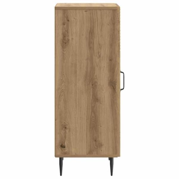 Maison Exclusive - Buffé Ek hantverk 33 x 34,5 x 89,5 cm Ingenjörsträ