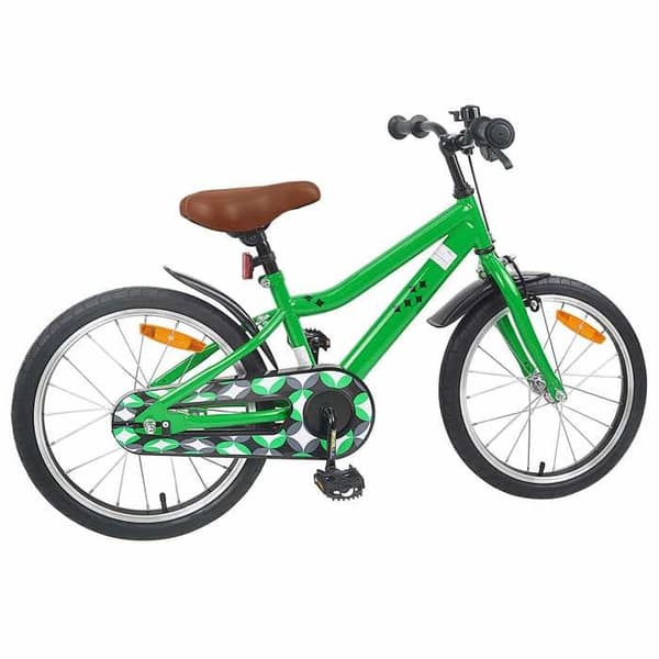 Maison Exclusive - Cykel för Barn 18 Tum för 5-7 År Gree Grön
