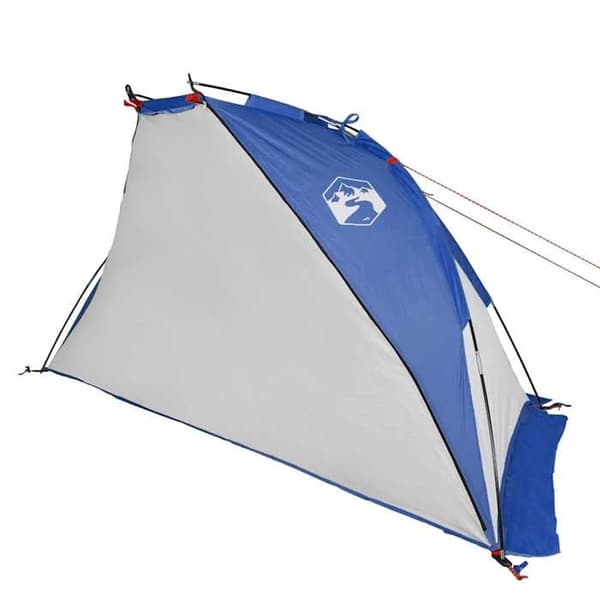 Maison Exclusive - Blå strandtält 268x223x125 cm 185T polyester