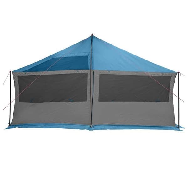 Maison Exclusive - Perheteltta Sininen 600 x 402 x 268 cm Polyesteri ja Teräs