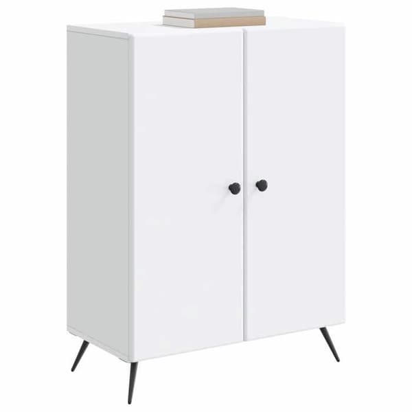 Maison Exclusive - Buffé Vit 66 x 34,5 x 90 cm Ingenjörsträ Vit