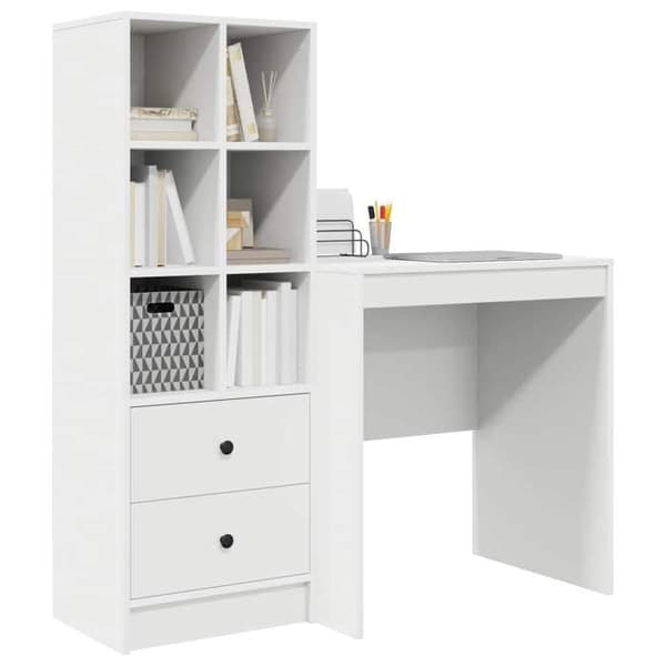 Maison Exclusive - Kontor Vit 115,5 x 50 x 127 cm 2 st