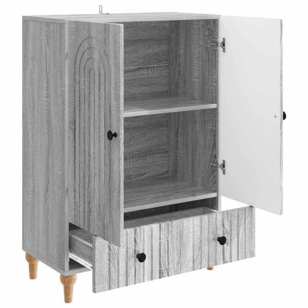 Maison Exclusive - Buffet Sonoma grå 66 x 34,5 x 95 cm Ingeniørtræ Grå