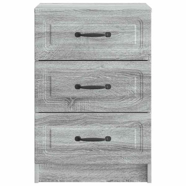 Maison Exclusive - Nattduksbord Sonoma grå 43 x 41 x 63,5 cm Sonoma grå