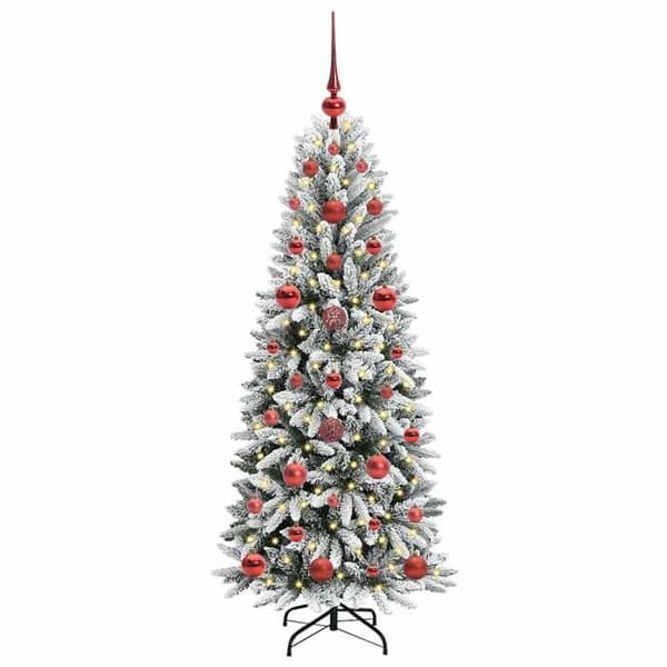 Maison Exclusive - Konstgjord Julgran Vit 120 cm Vit