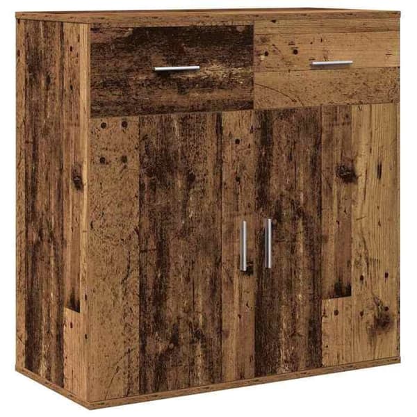 Maison Exclusive - Buffé i gammalt trä 78 x 38 x 80 cm Ingenjörsträ