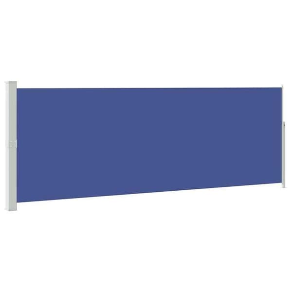 Maison Exclusive - Fällbart sidotak 160 x 500 cm Blå